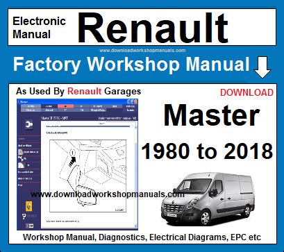 Renault master workshop repair service manual. - Solutions manual investment bkm 7th canadian edition.
